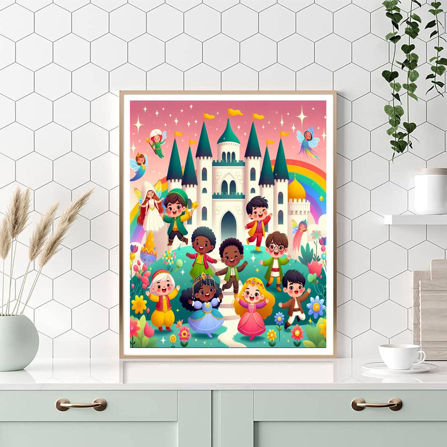 Joyful Fairytale Kingdom Paint By Number