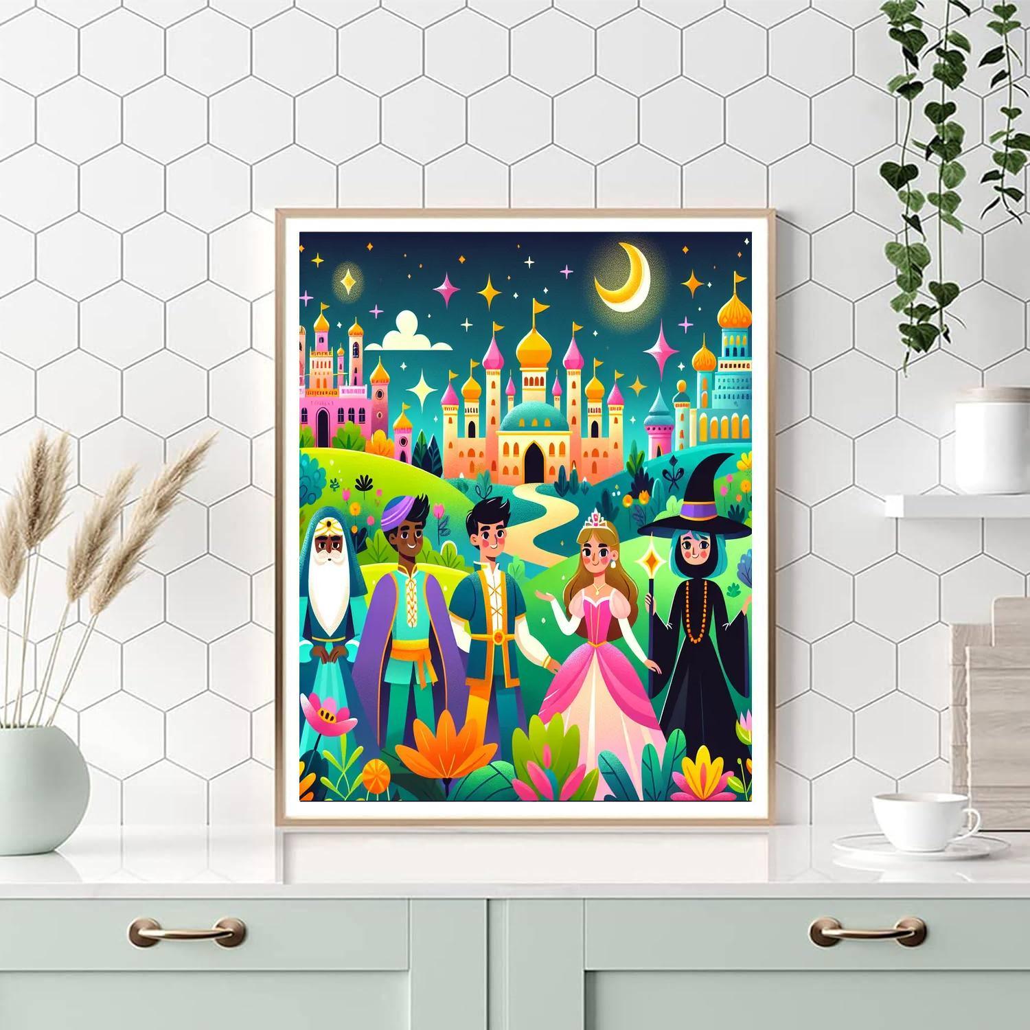 Adventurous Fairytale Journey Paint By Numbers Kits