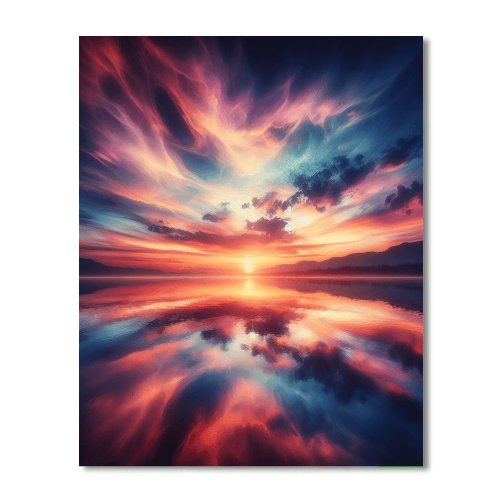 Serenity At Dusk Paint By Color