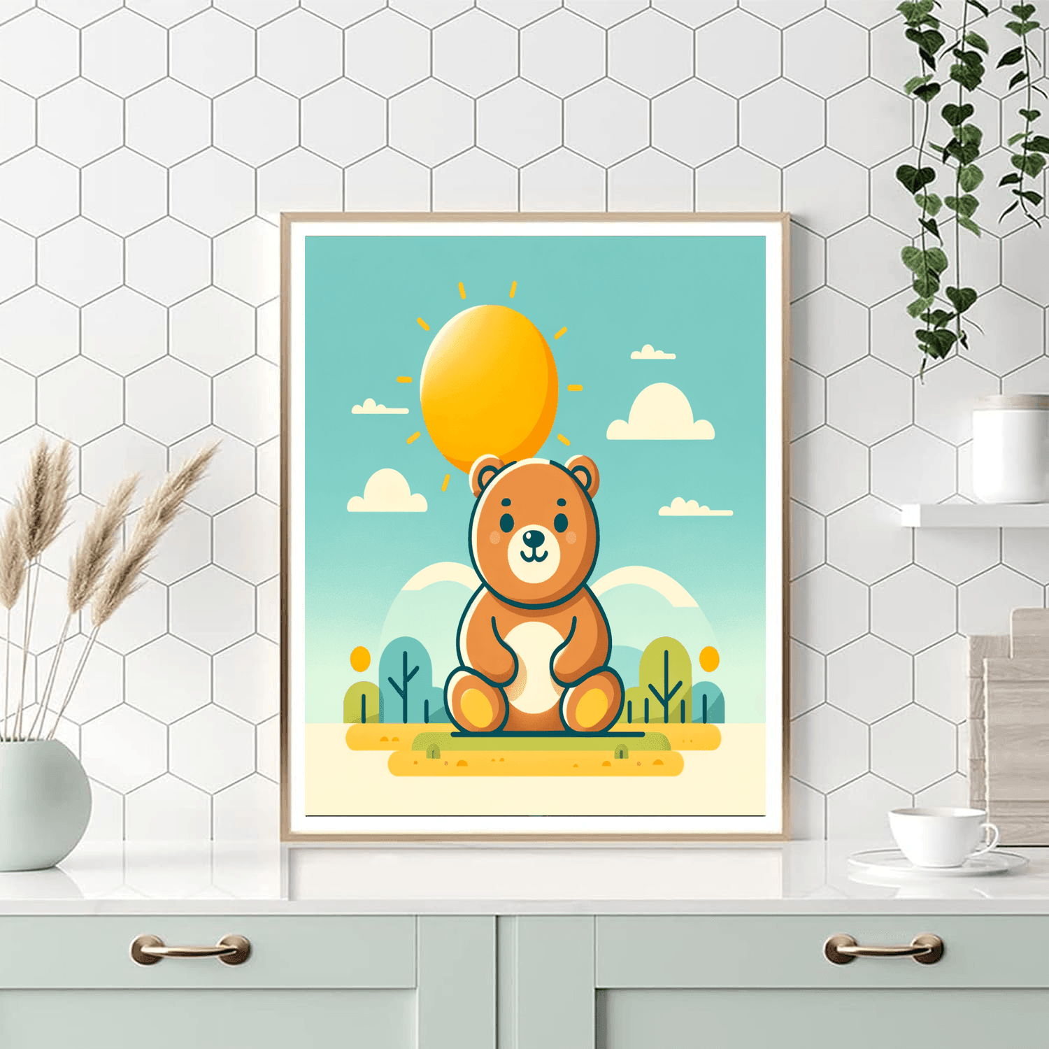 Sunshine Bear Painting By Numbers Kit