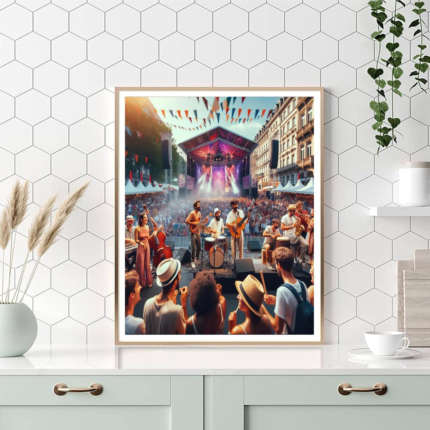 Festival International De Jazz De Montréal - Canada Paint By Number