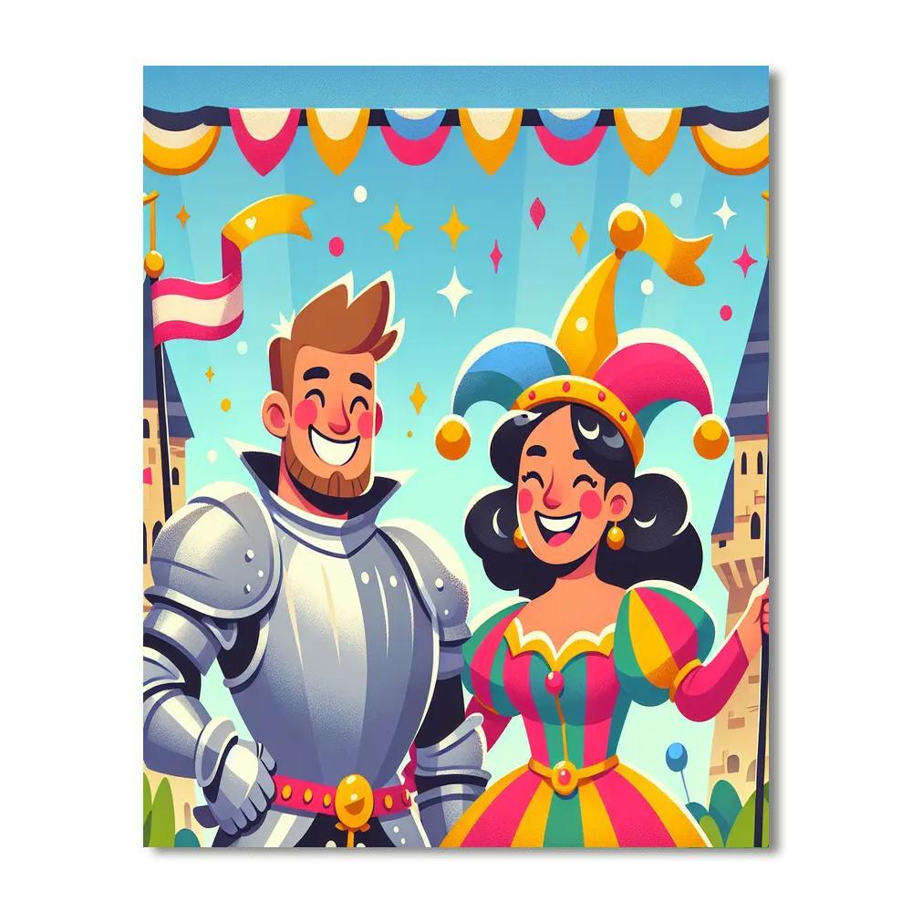 Royal Kingdom Celebration Paint By Color