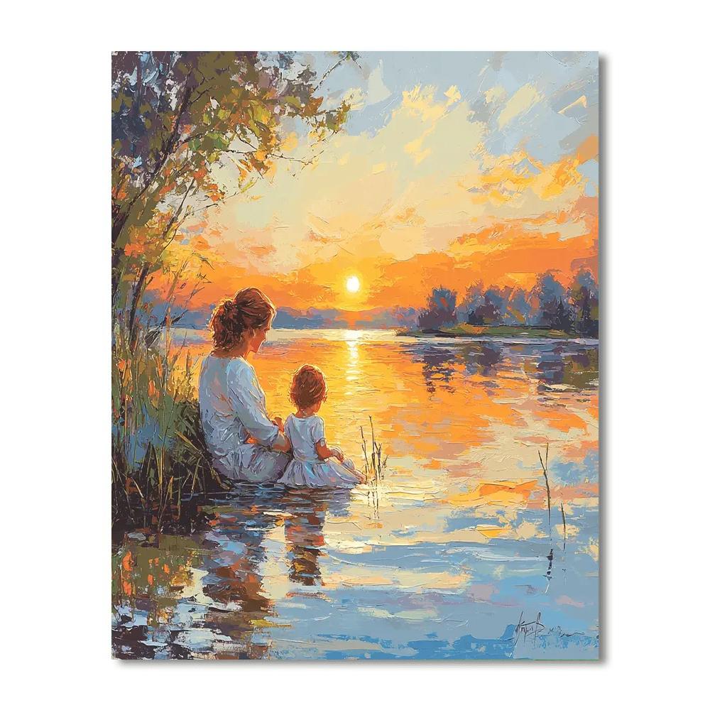 Mother's Day Serenity Paint By Color