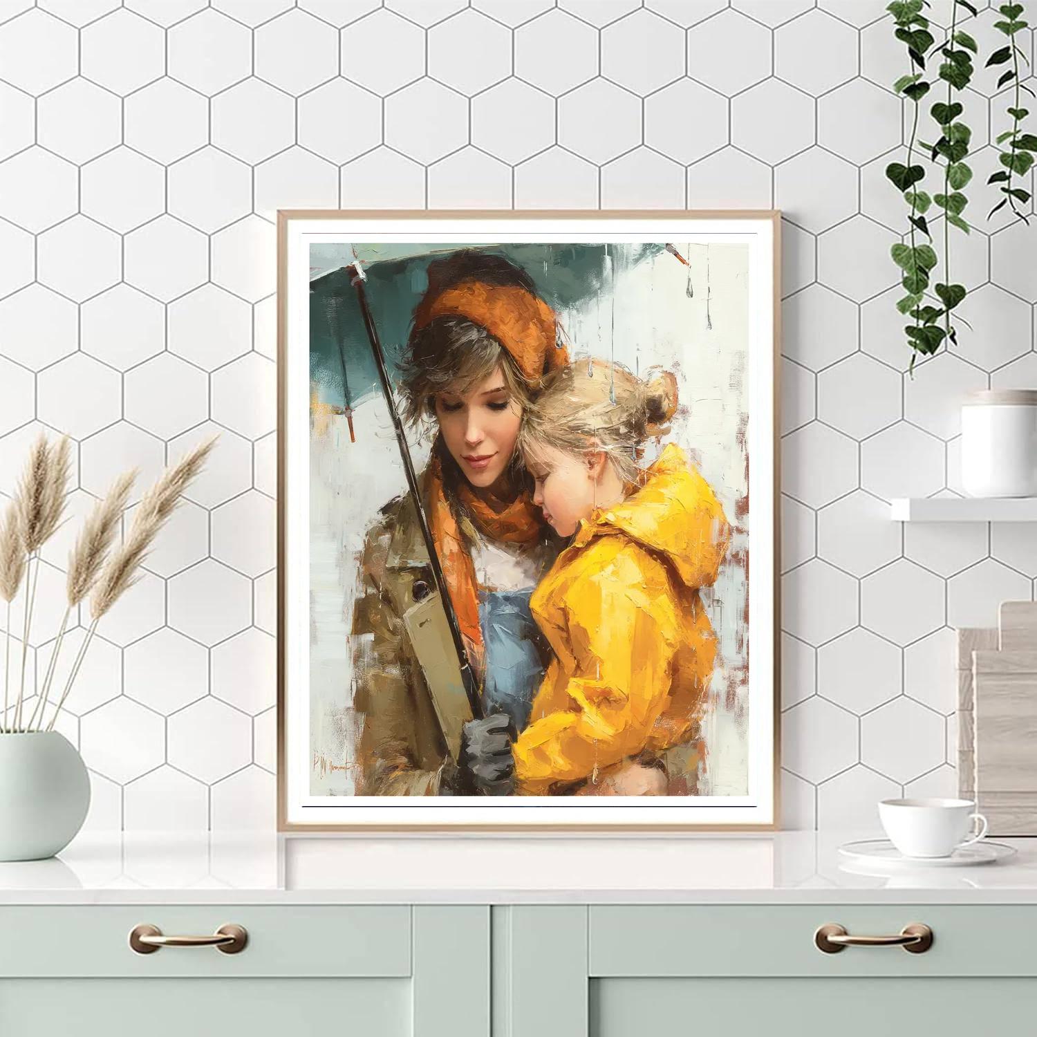 Through Every Moment Painting Number Kit