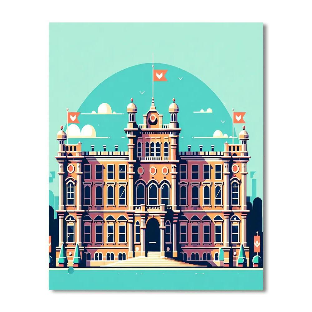 Royal Palace Adventure Paint By Color