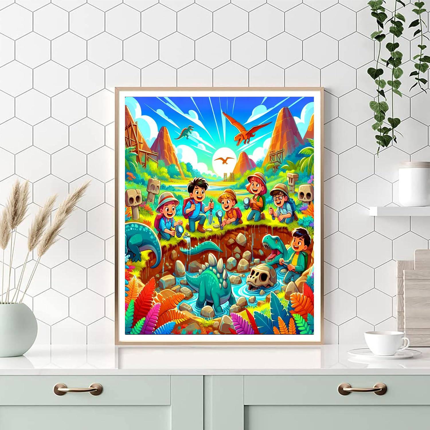 Explorers Of The Past Paint By Numbers Kits