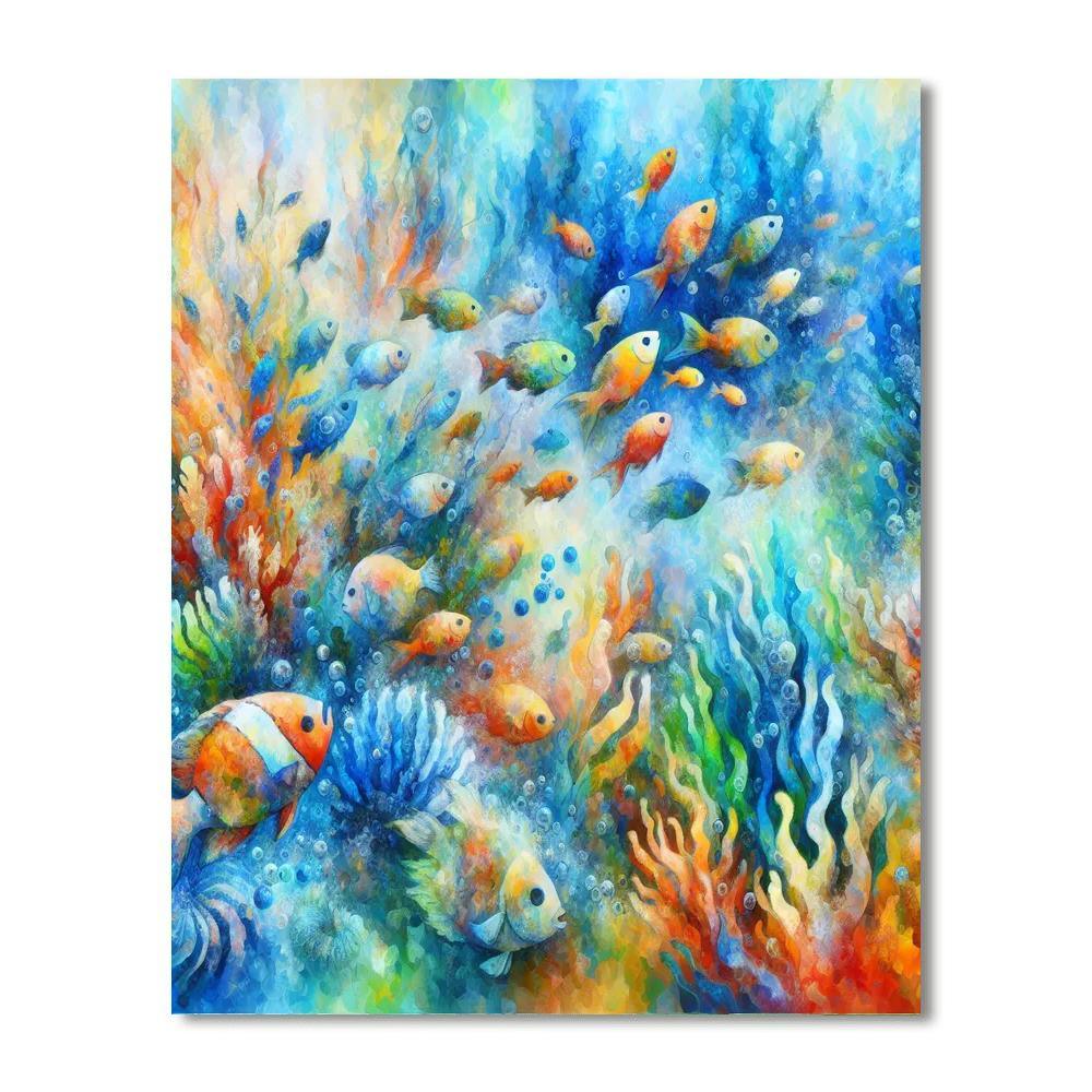 Joyful Ocean Voyage Paint By Numbers Kits