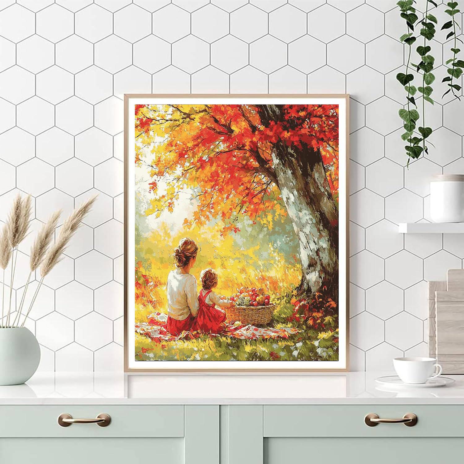 Afternoon Picnic Joy Paint By Numbers