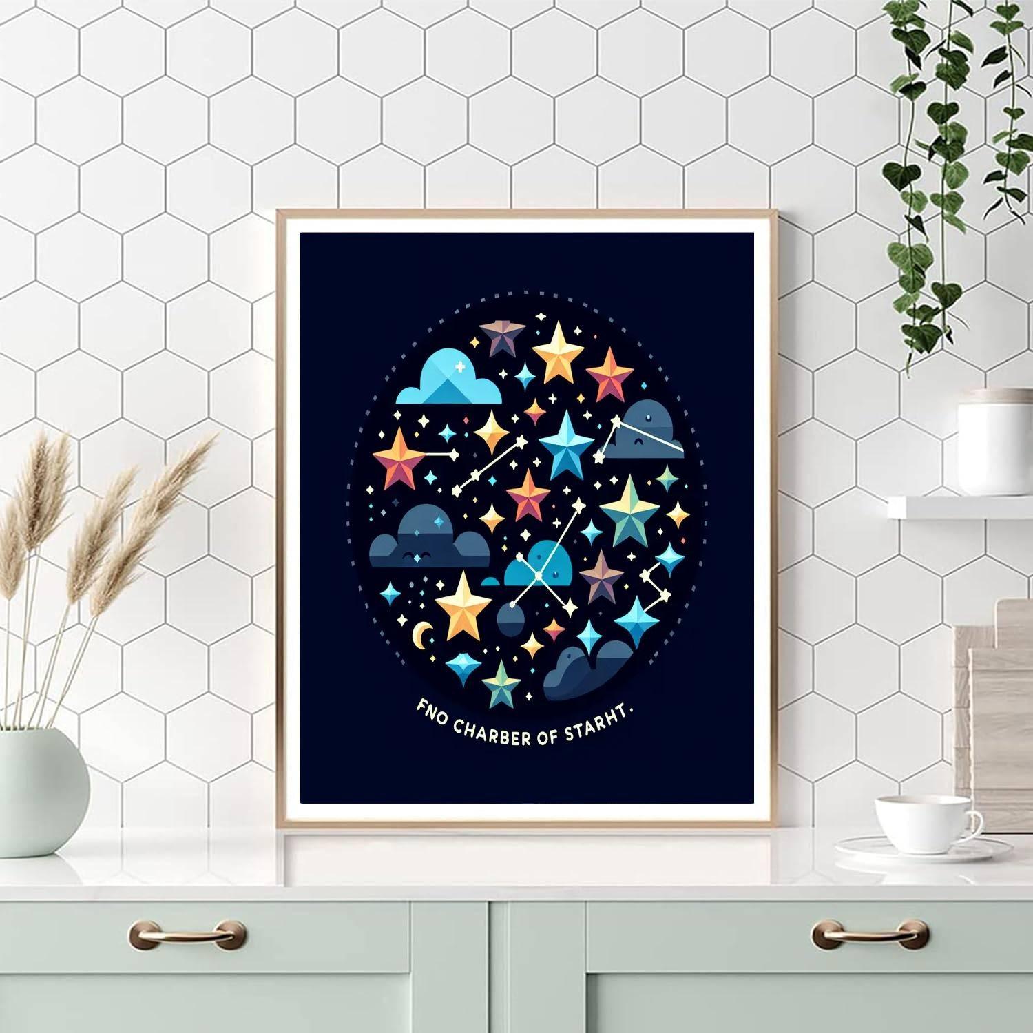 Colorful Constellations Paint By Numbers Kits
