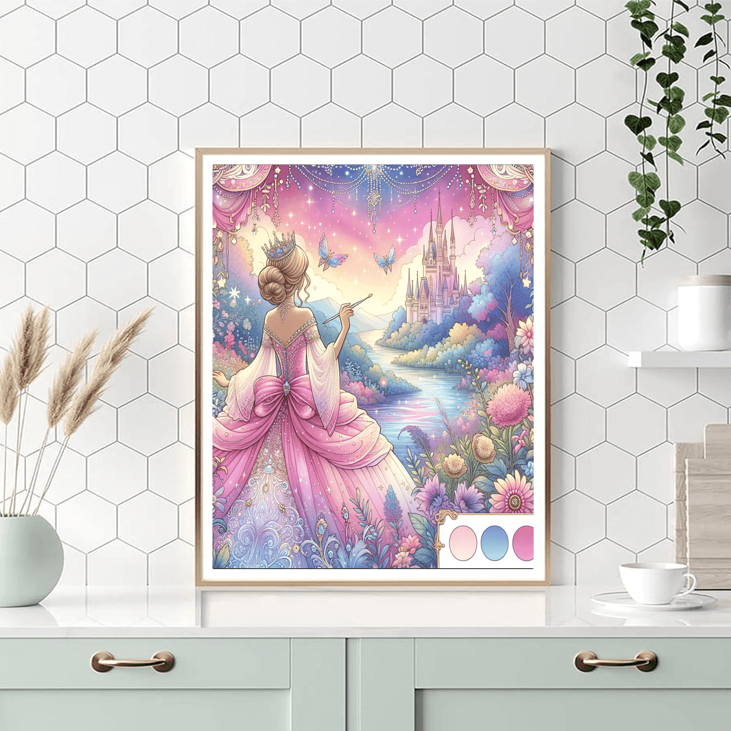 Princess Dreamscape Paint By Number