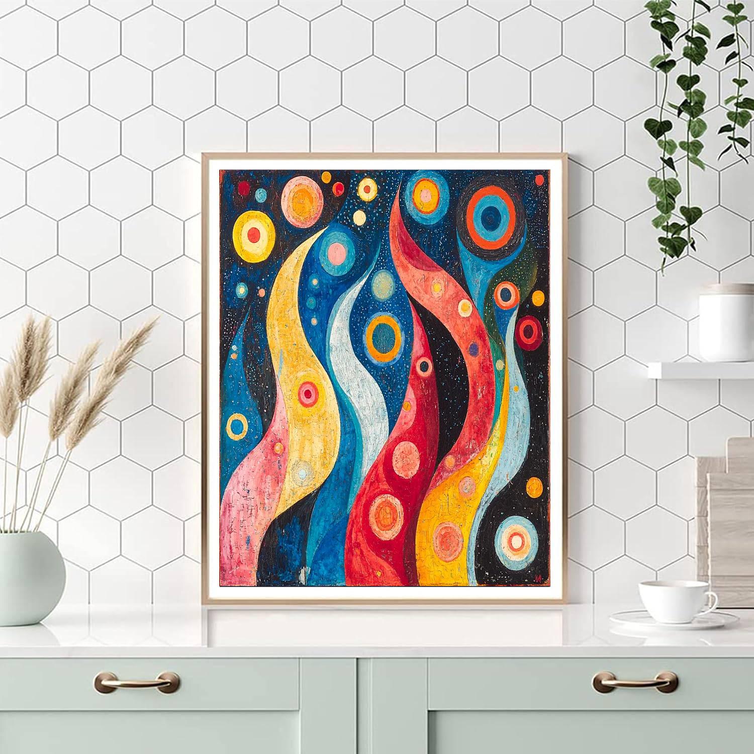 Paul Klee Inspired Whirlwind Of Thoughts  Paint By Number