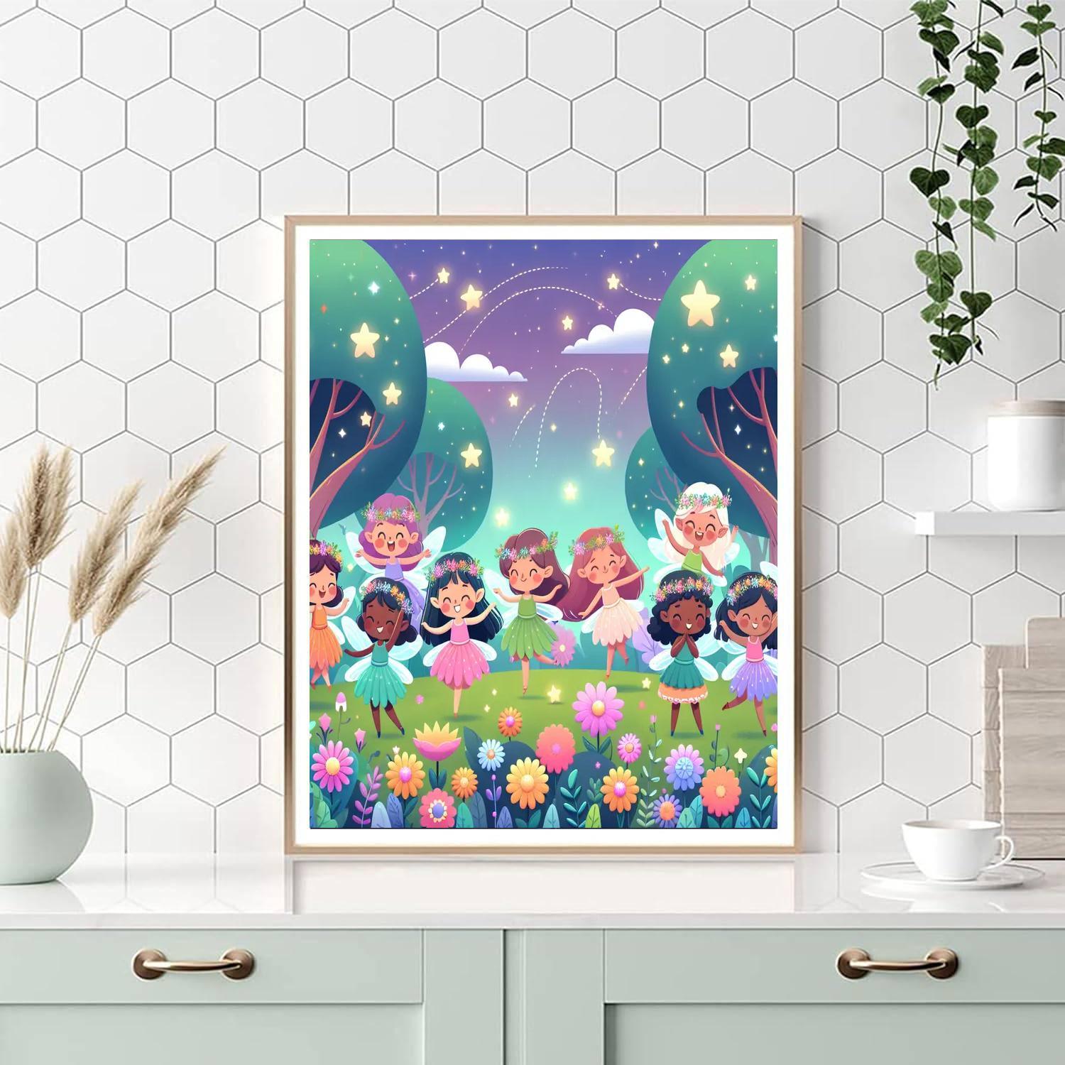 Exploring Enchanted Fairyland Paint By Number