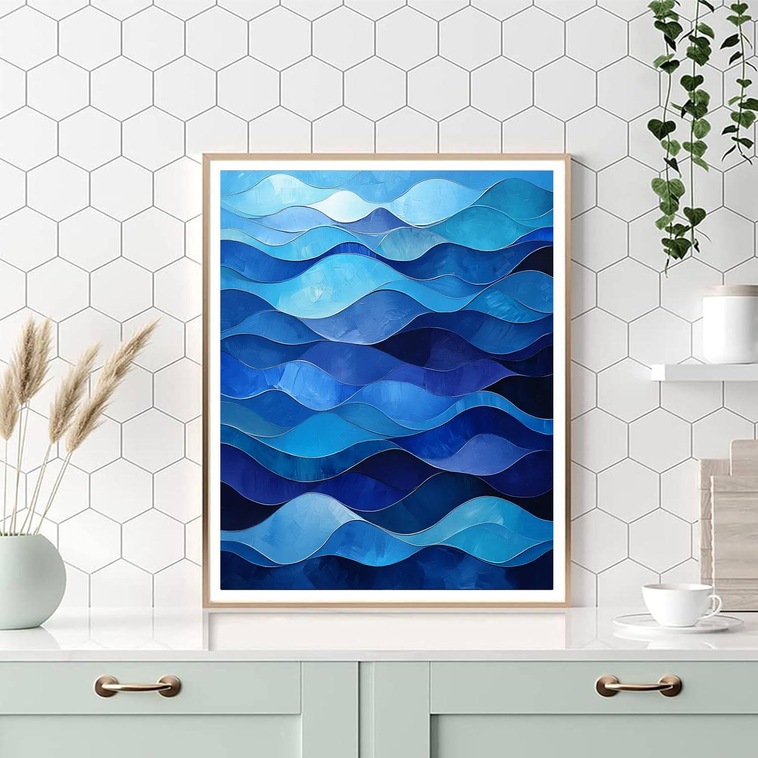 Caravaggio Inspired Emotional Waves  Paint By Numbers Kits