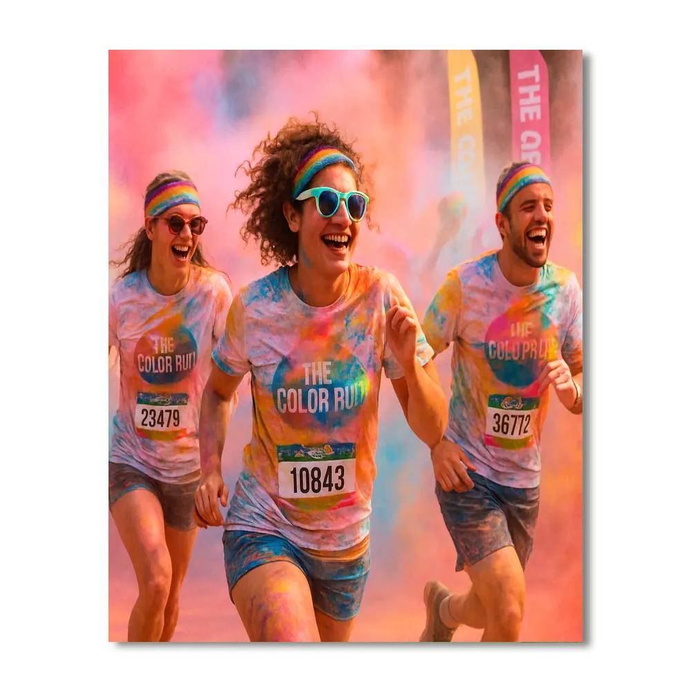 The Color Run - Worldwide Numbered Painting Kits