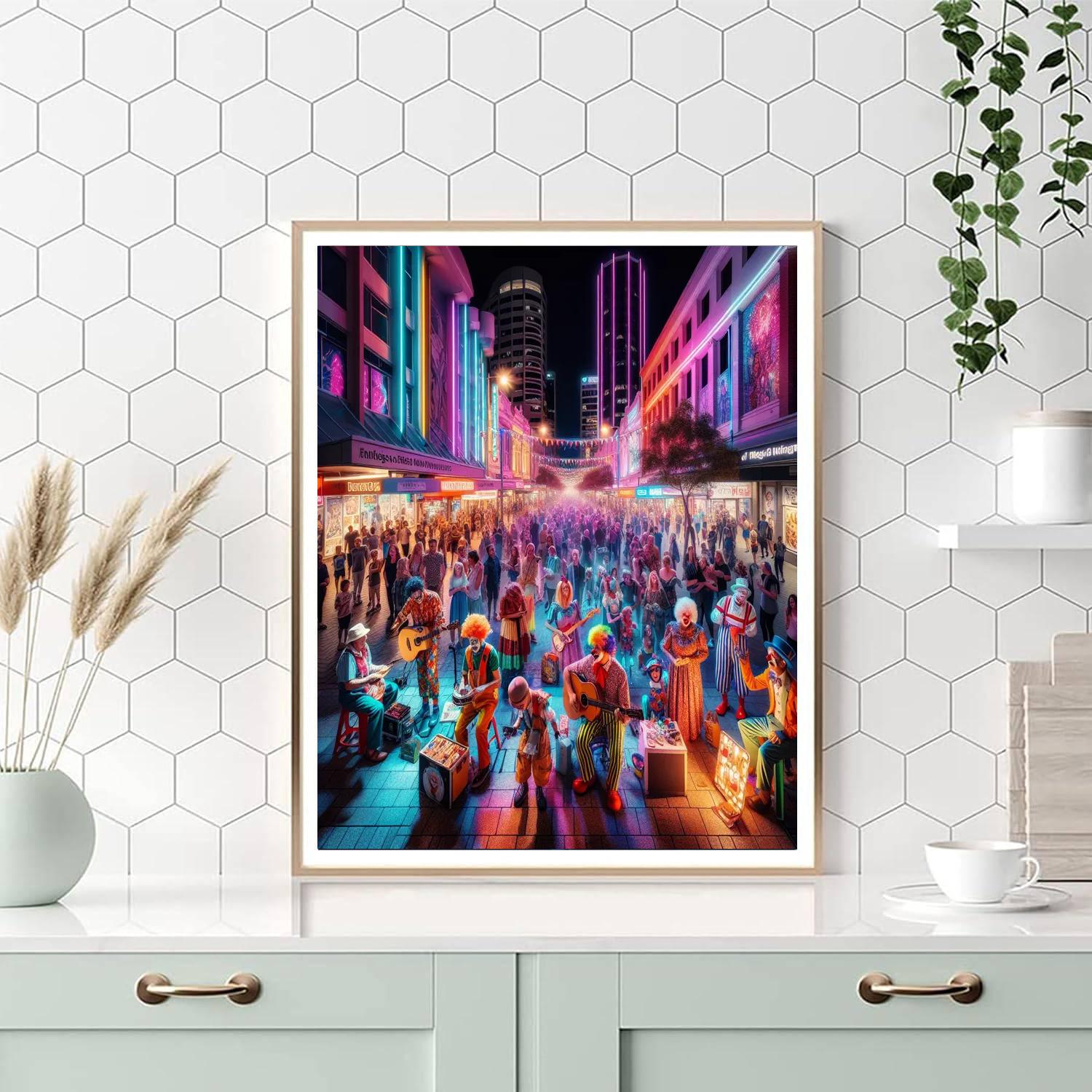 The Fringe World Festival - Perth, Australia Numbered Painting Kits