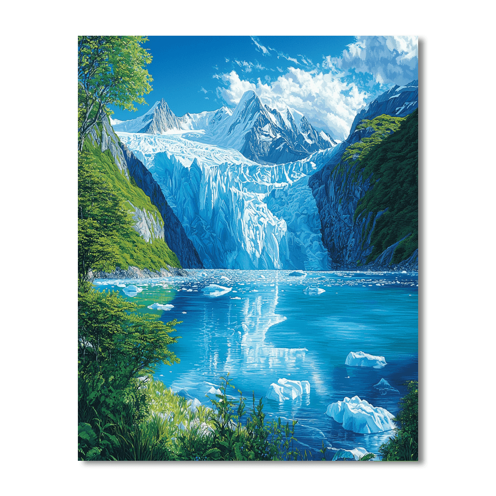 Perito Moreno Glacier Paint By Numbers