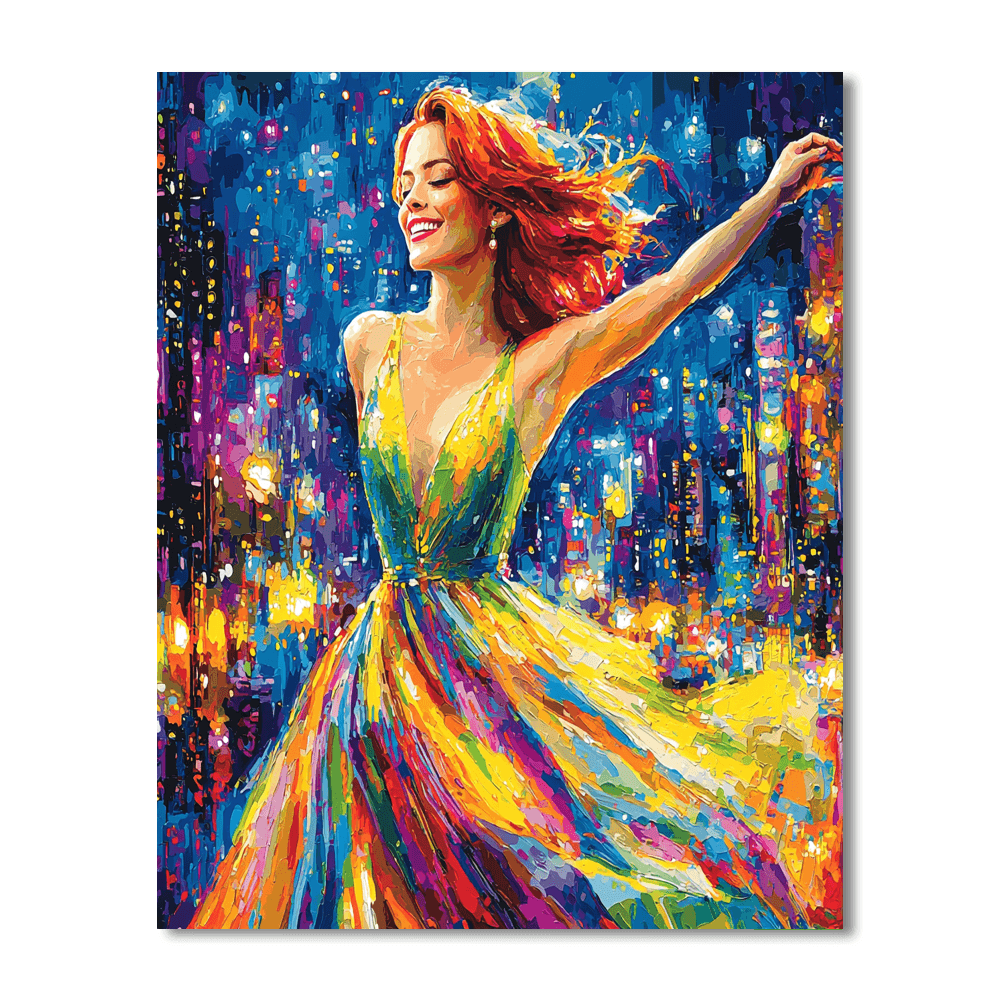 Emma Stone: The Radiance Of La La Land's Star Paint By Number