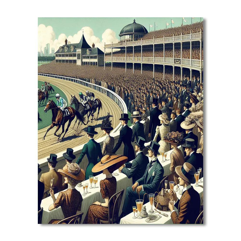 Melbourne Cup - Melbourne DIY Paint By Numbers