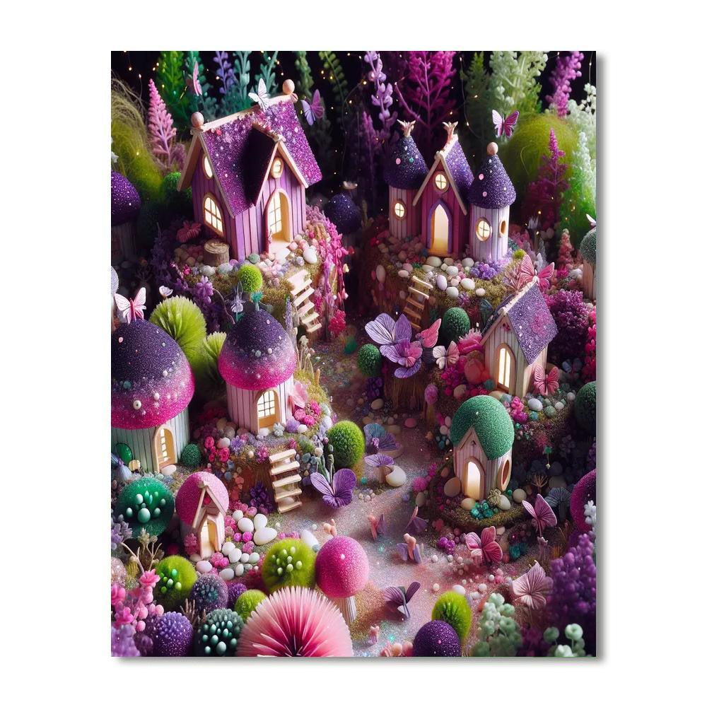 Starlit Fairyland Painting By Numbers Kit