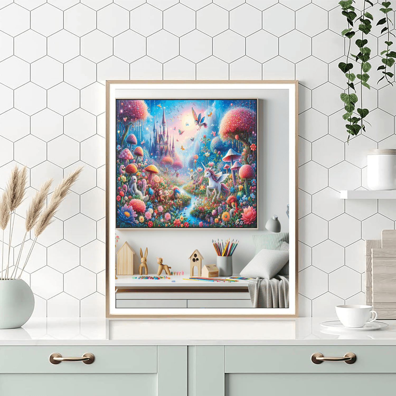 Mystical Fairy Land Numbered Painting Kits