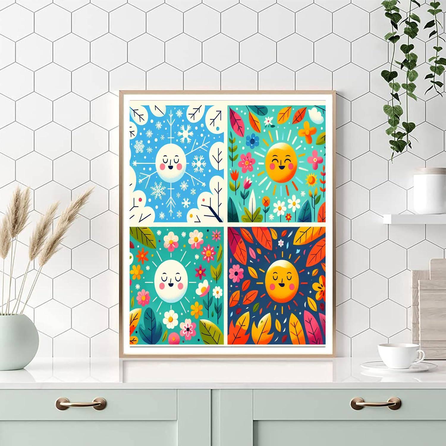 Seasonal Wonders Paint By Numbers Kits