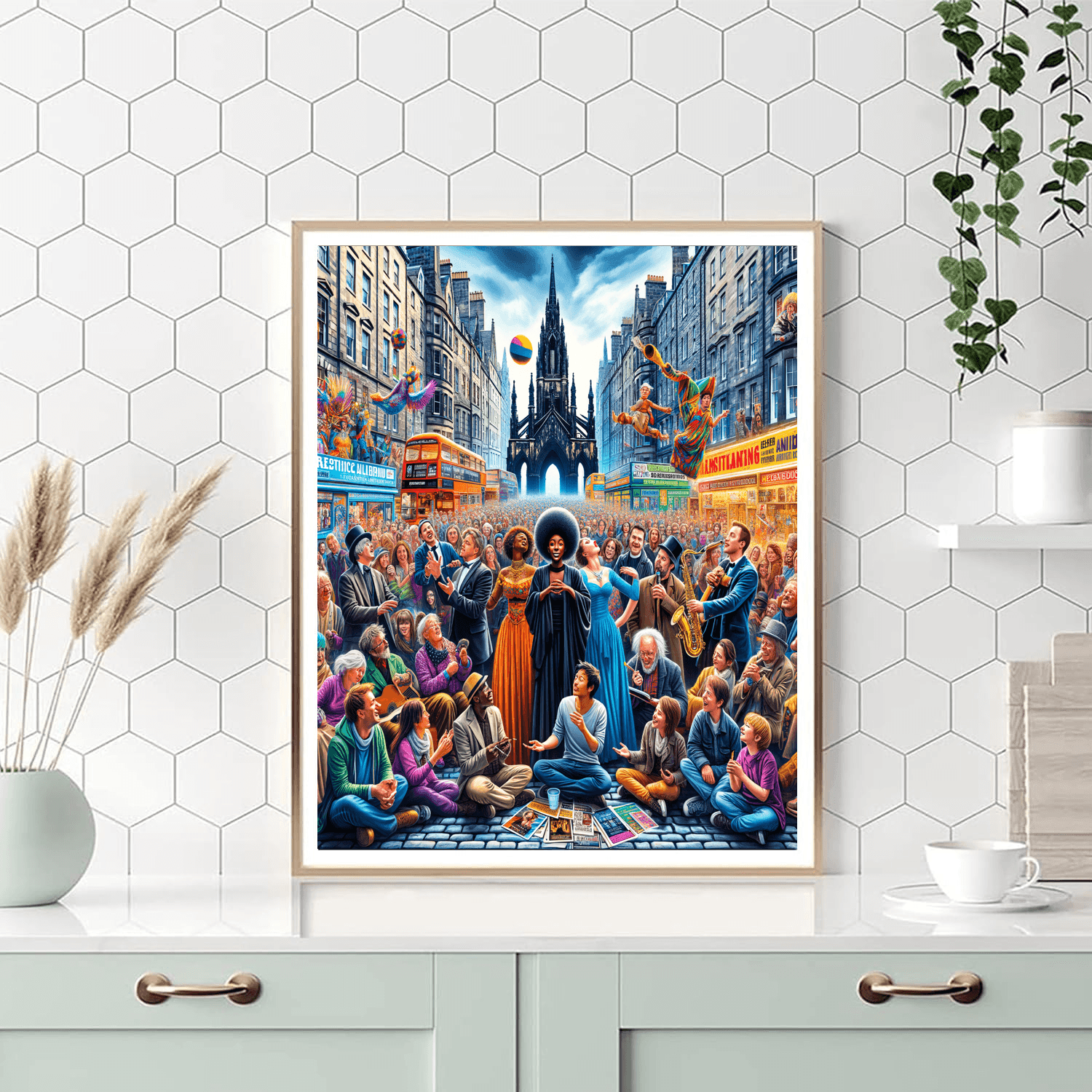 Edinburgh Festival Fringe - United Kingdom Paint By Number