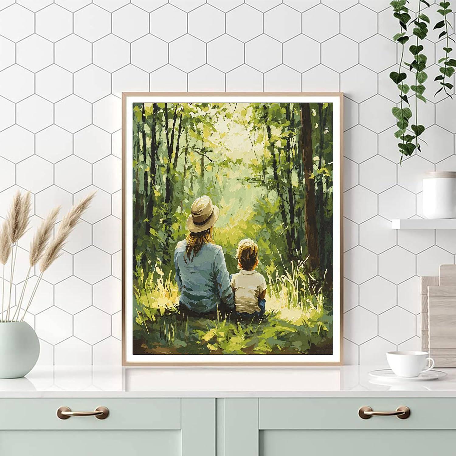 Nurtured In Nature Number Painting