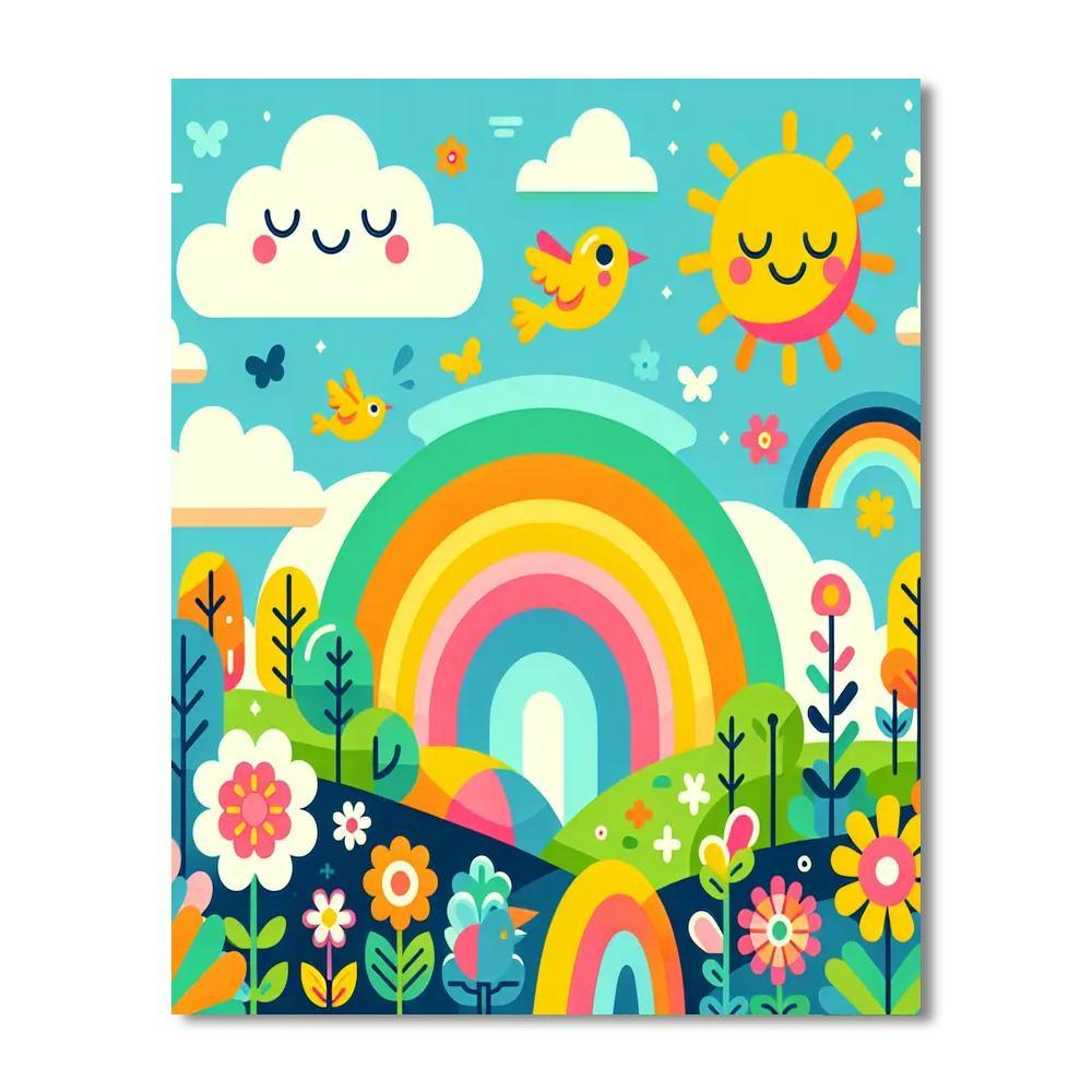 Charming Weather Wonders Paint By Color