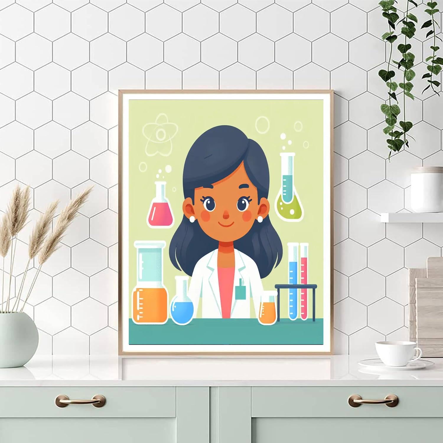 Science Adventure Painting By Numbers Kit