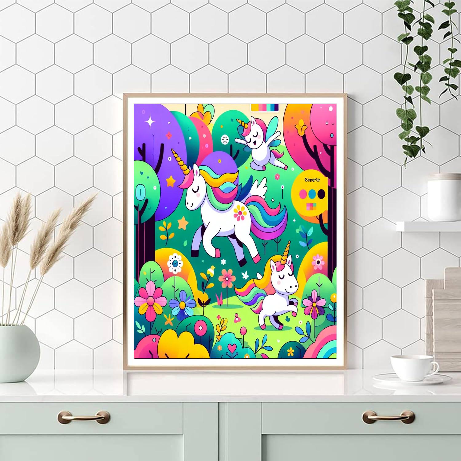 Fantastical Forest Frolic Numbered Painting Kits