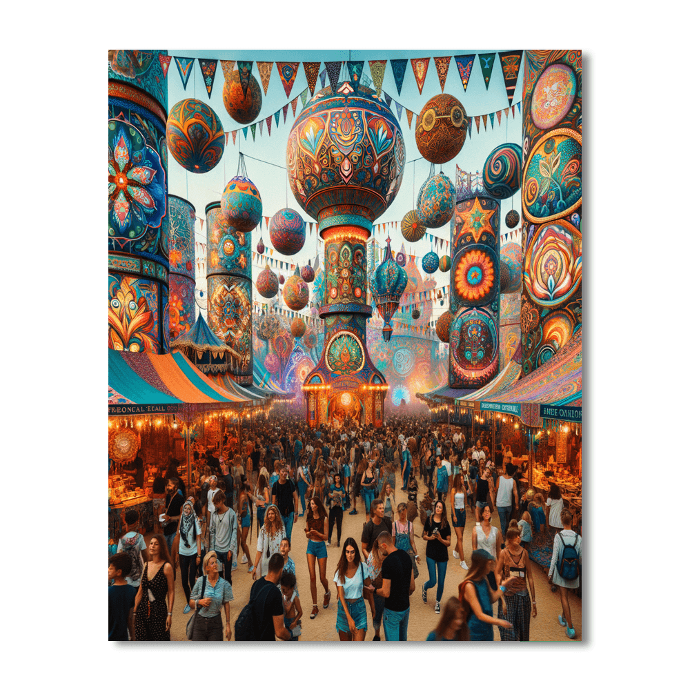 International Festival Of Arts & Ideas Paint By Numbers Kits