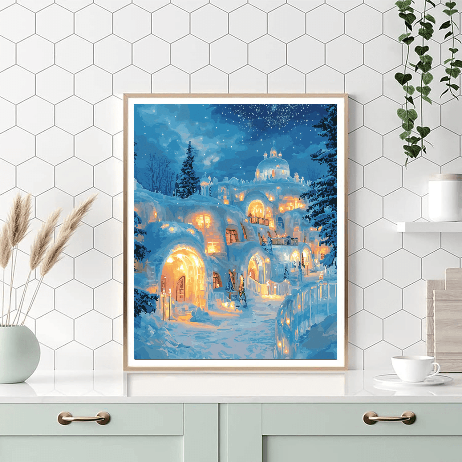 The Icehotel Numbered Painting Kits