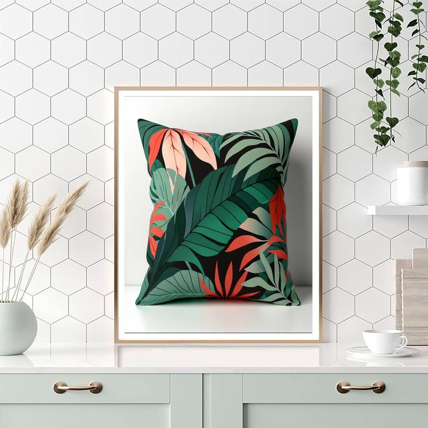 Urban Jungle Accent Pillow Paint By Numbers Kits