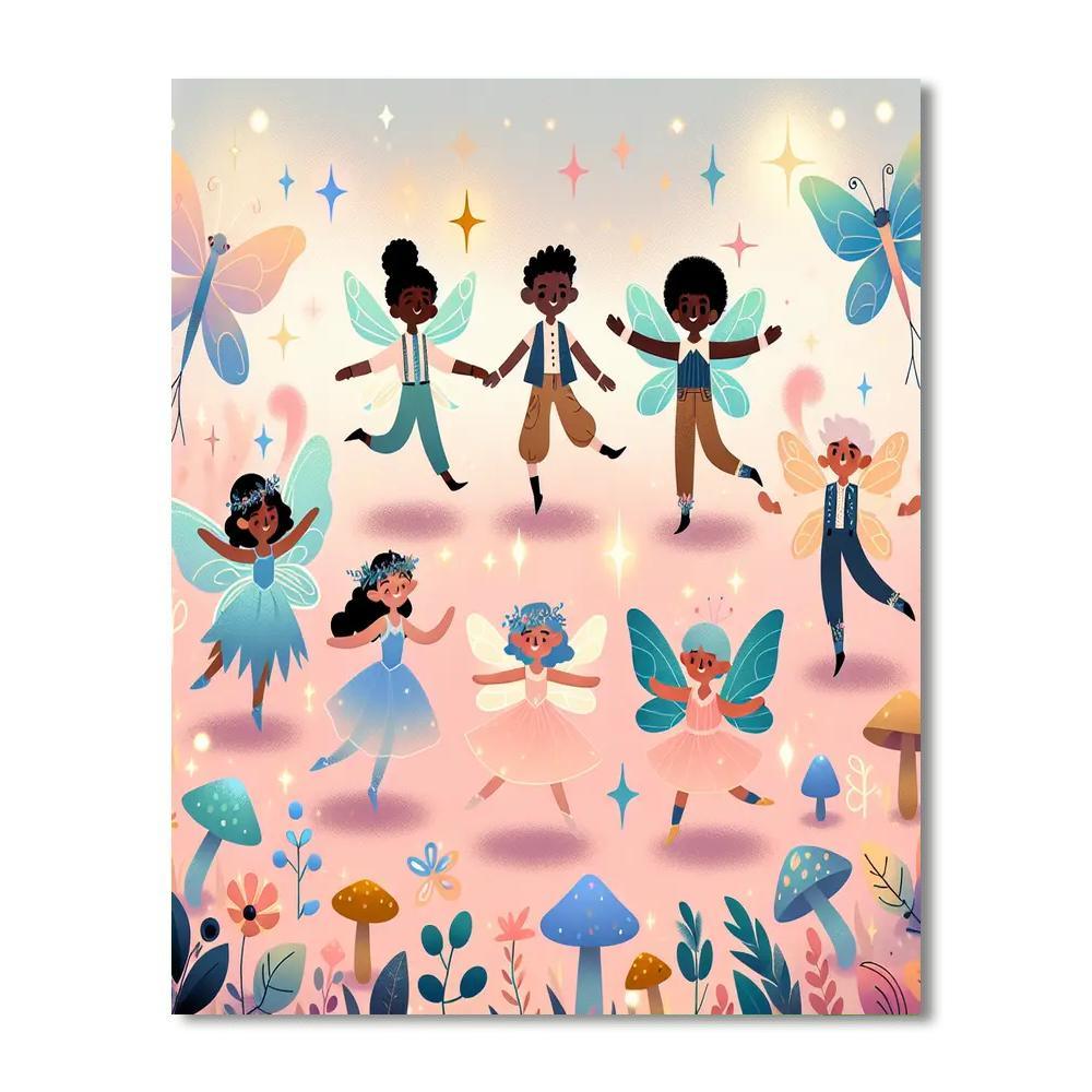 Fabulous Fairyland Festival Numbered Painting Kits