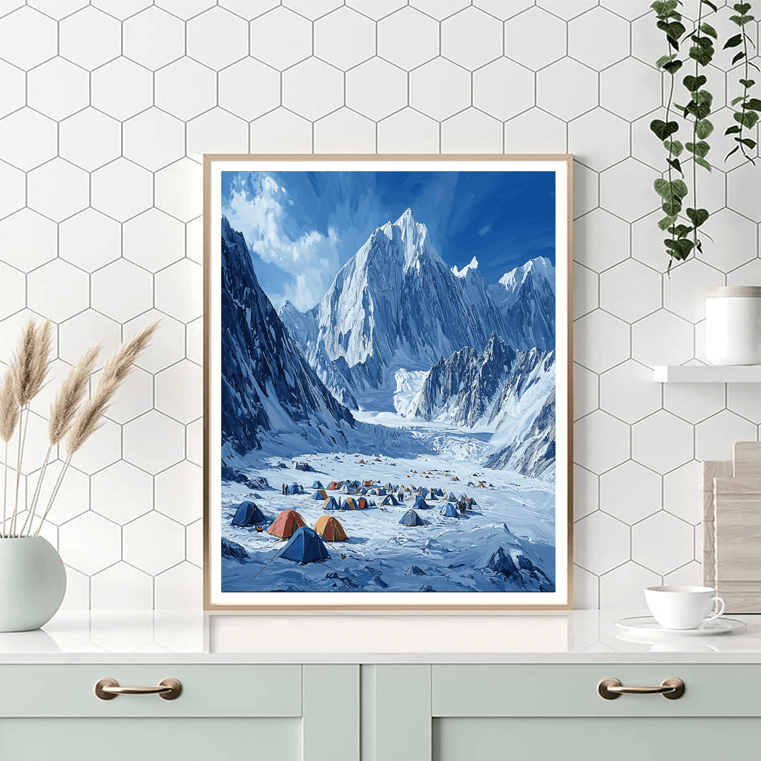 Mount Everest Base Camp Paint By Numbers Kits