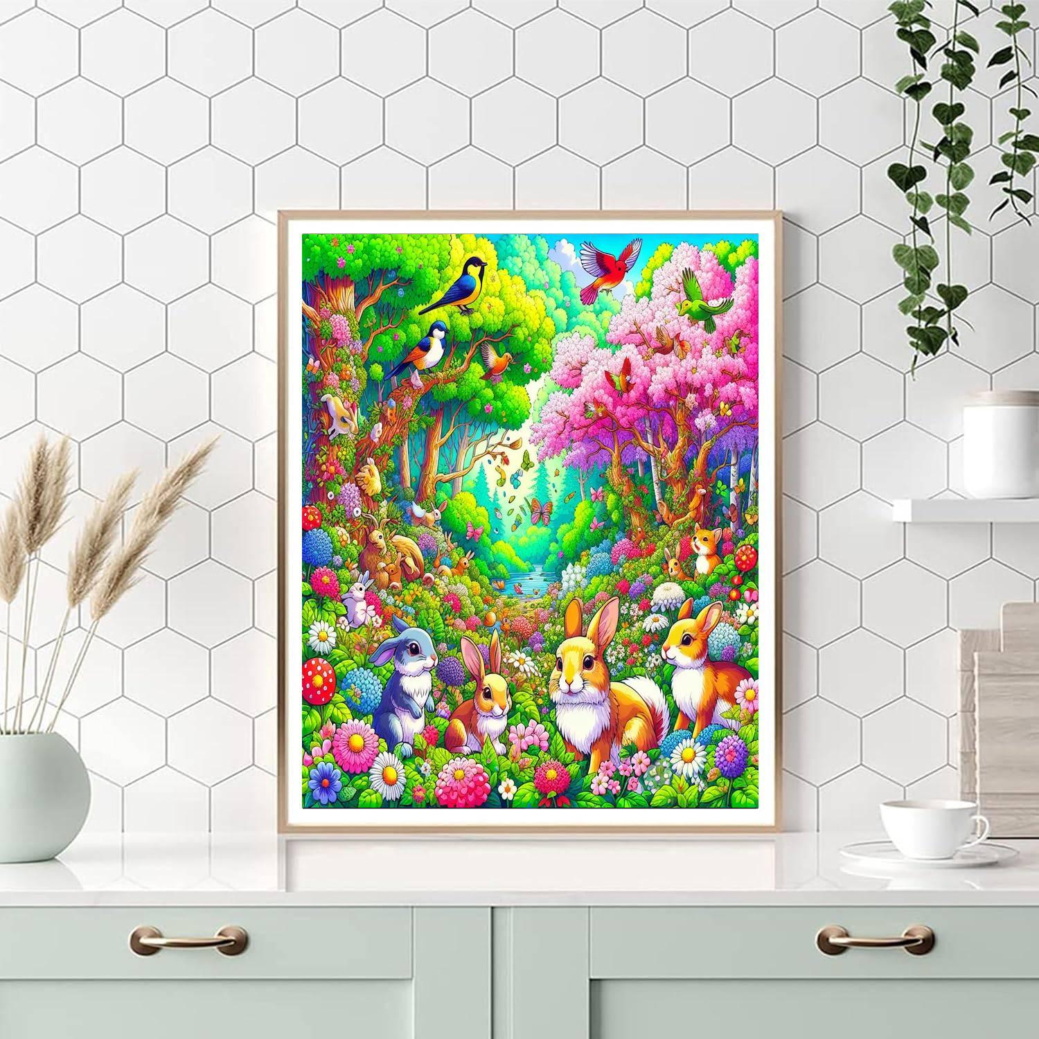 Wondrous Woodland Creatures Painting By Numbers Kit