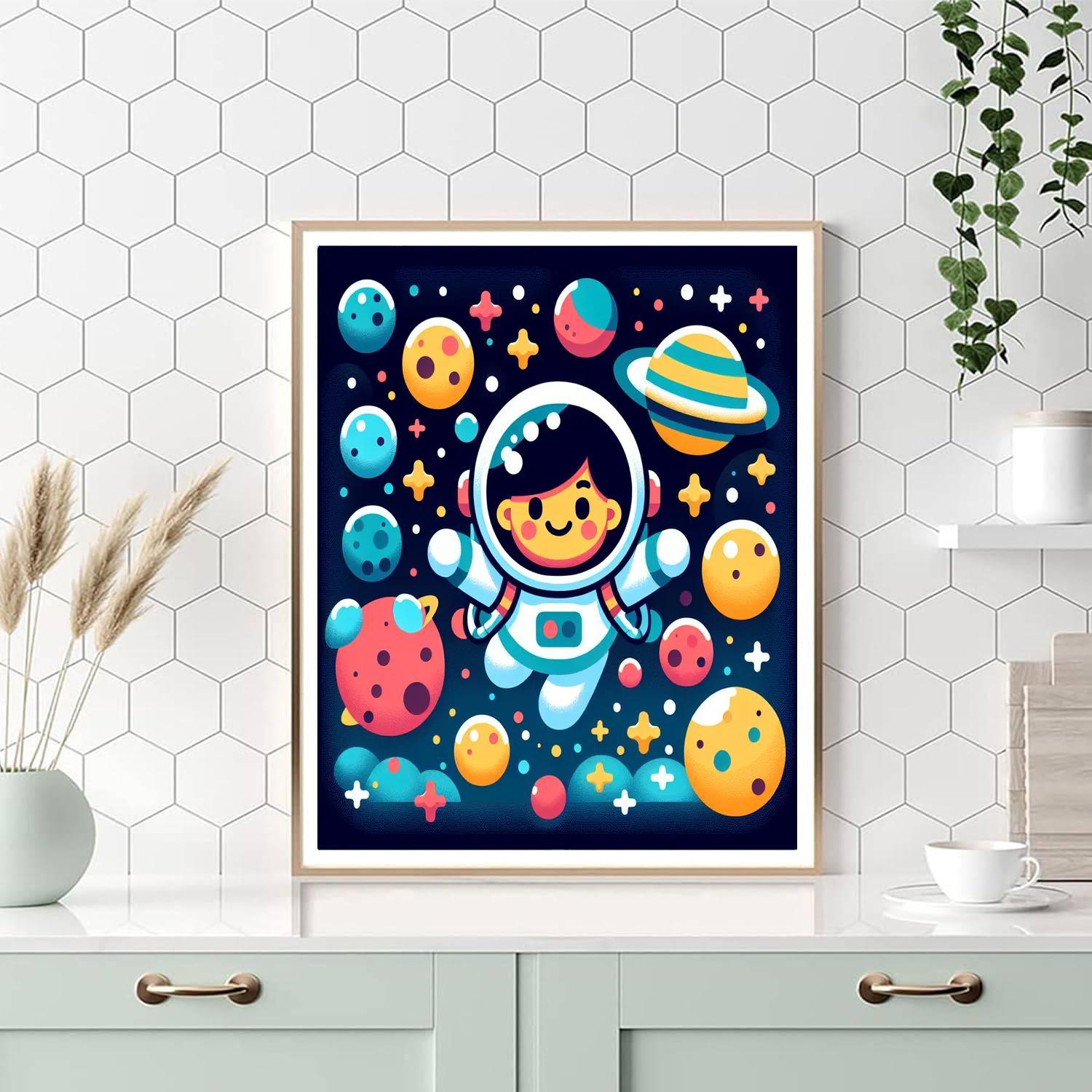 Galactic Star Explorer Numbered Painting Kits