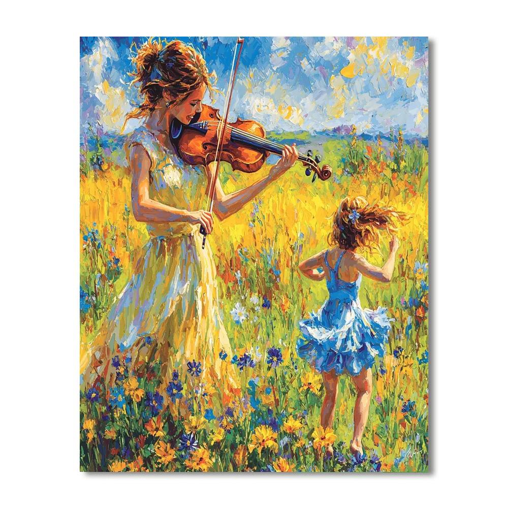 Harmony In The Fields Paint By Numbers Kits