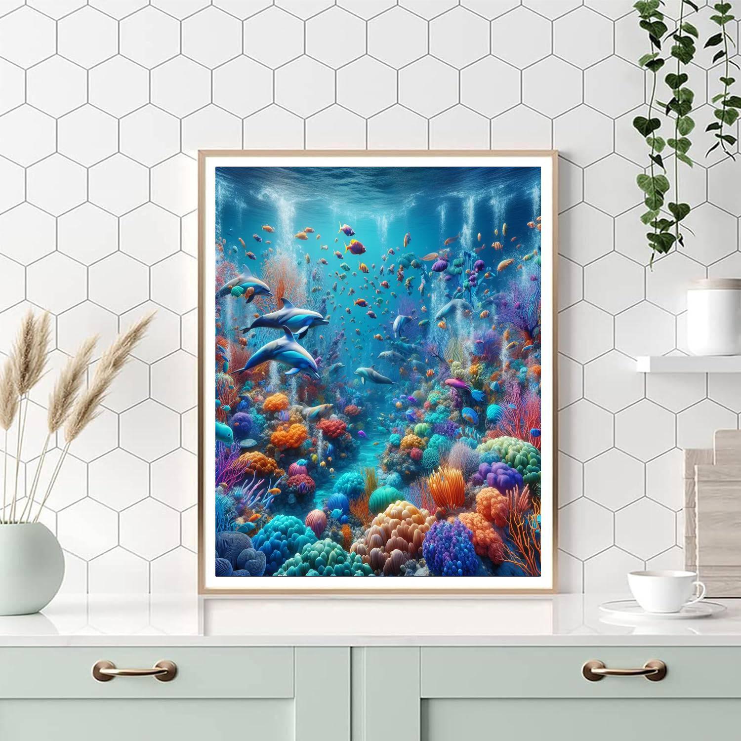 Oceanic Fantasia Painting By Numbers Kit