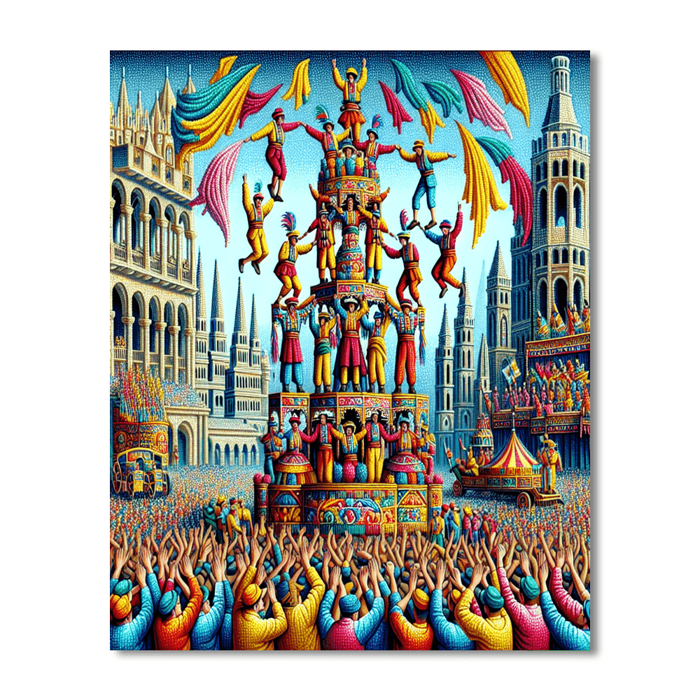 La Mercè Festival Painting By Numbers Kit