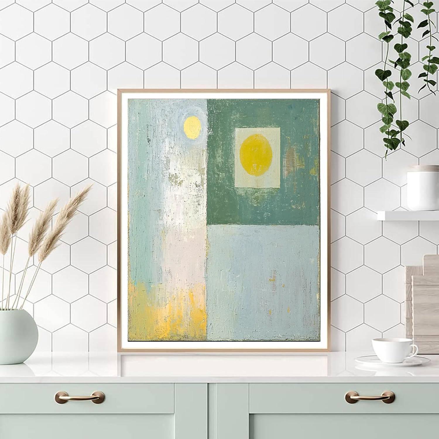 Paul Klee Inspired Subtle Dimensions  Paint By Number