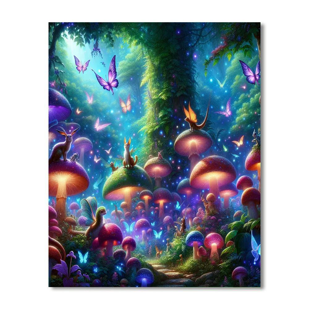 Mysterious Fairyland Escape Numbered Painting Kits