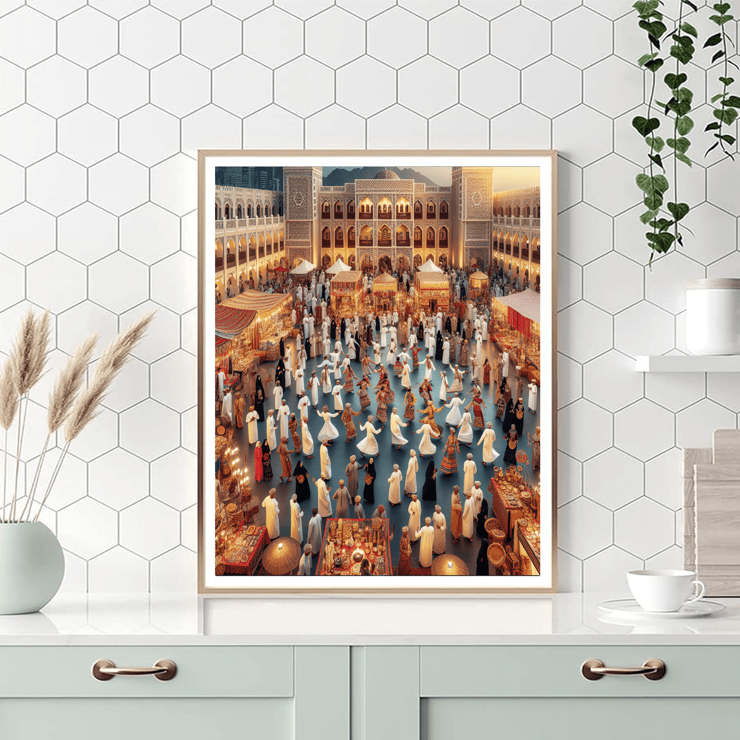 Oman’s Muscat Festival Paint By Color