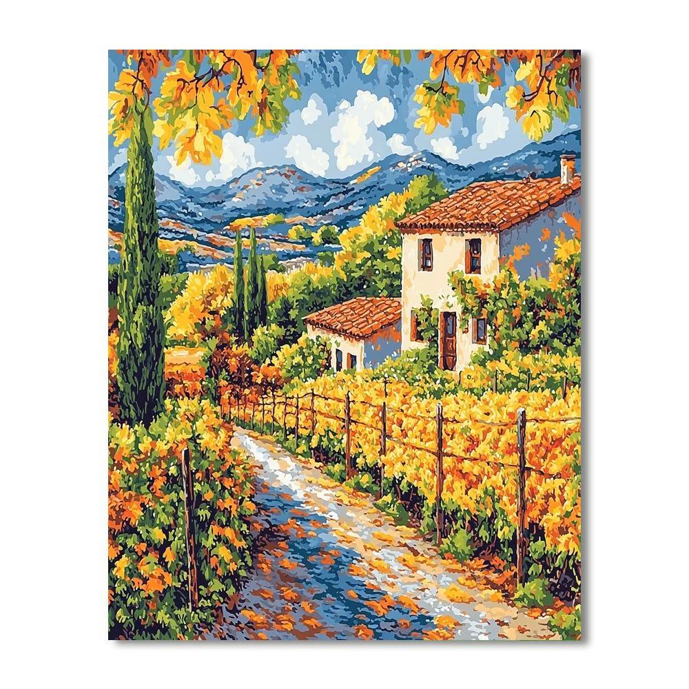 Vincent Van Gogh Inspired Echoes Of A Vibrant Harvest  Paint By Color