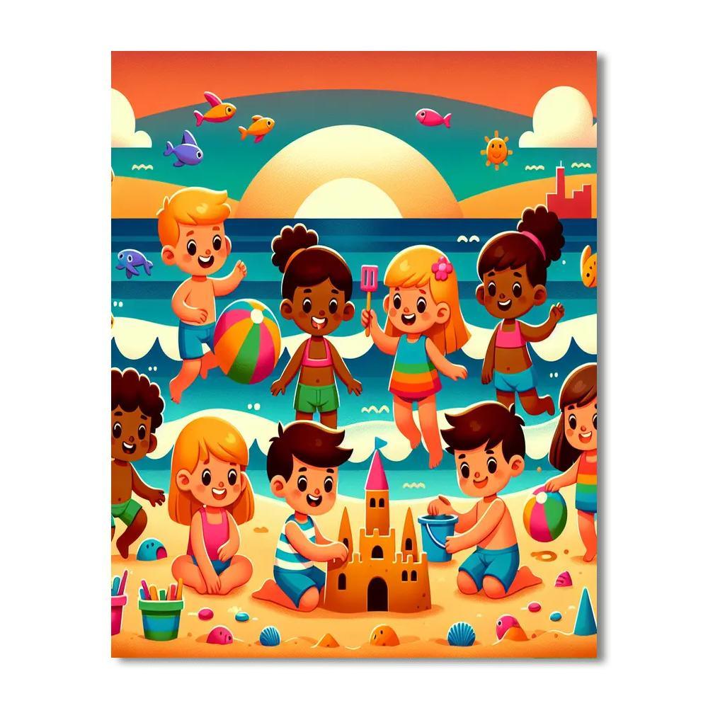 Seaside Adventure Day Paint By Number