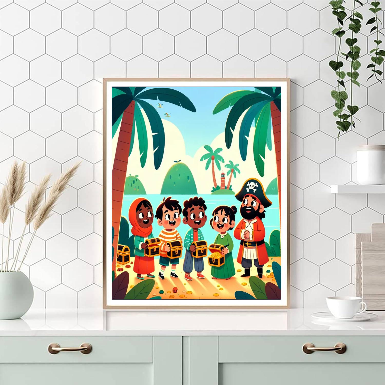 Treasure Isle Paint By Numbers