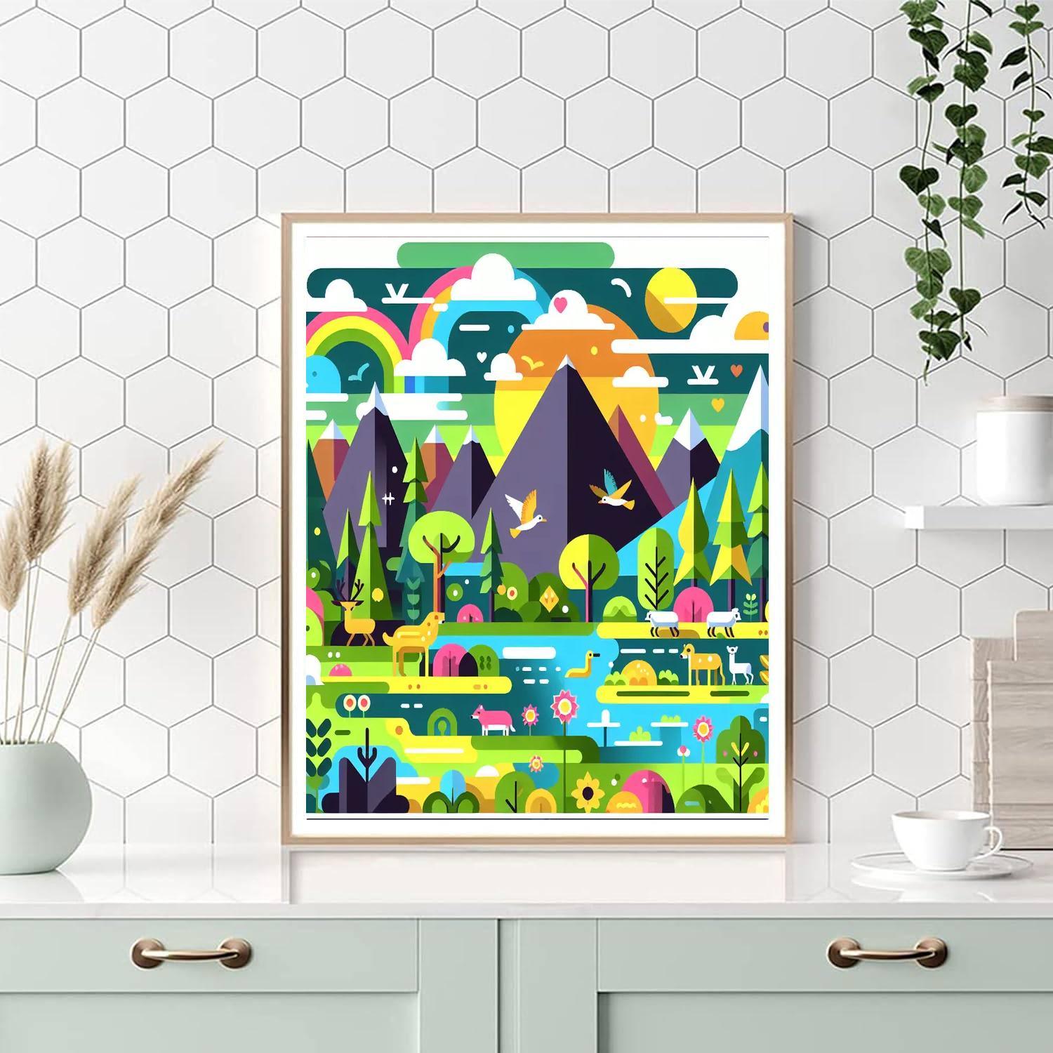 Nature’s Wonders Paint By Color