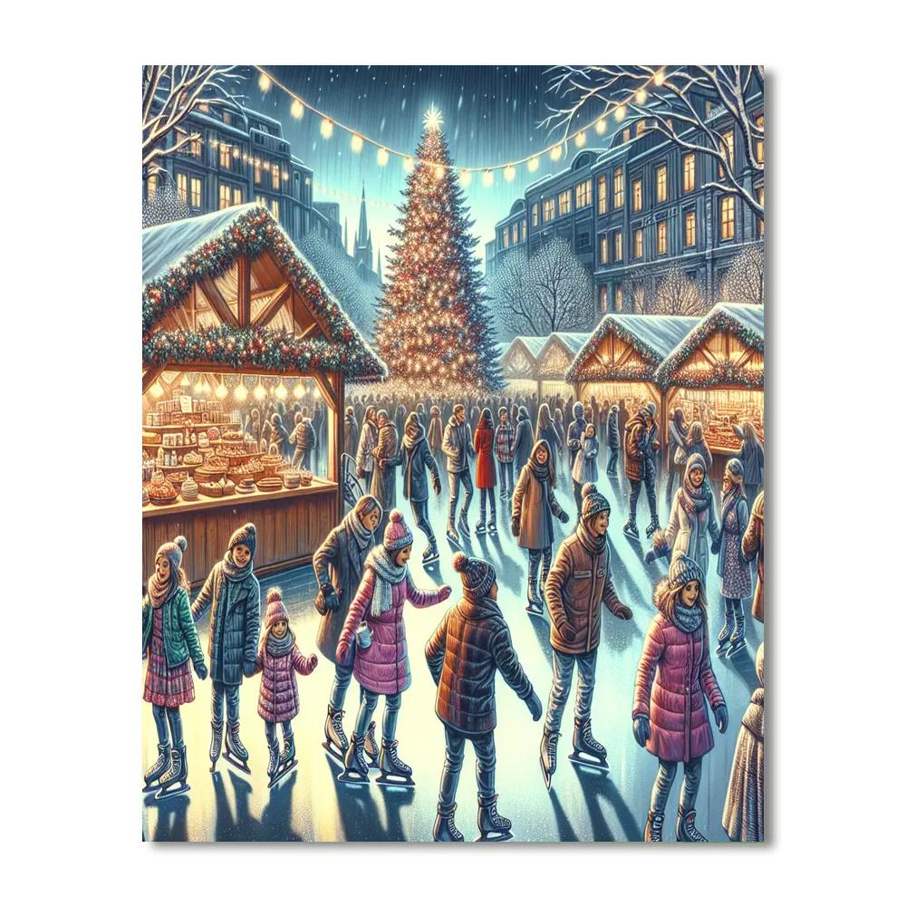 Zagreb Advent Festival DIY Paint By Numbers