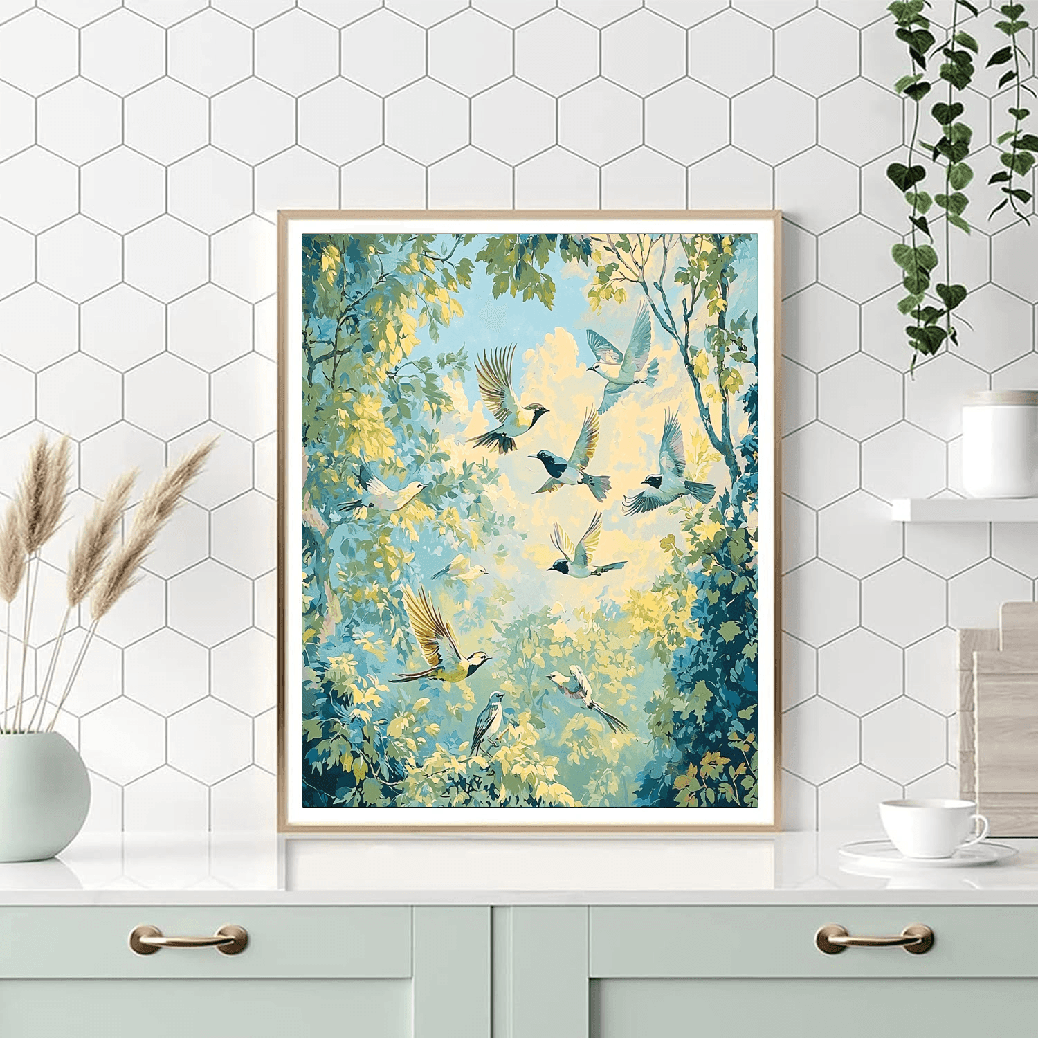 Audubon Inspired Rhythms Of Nature  Paint By Number