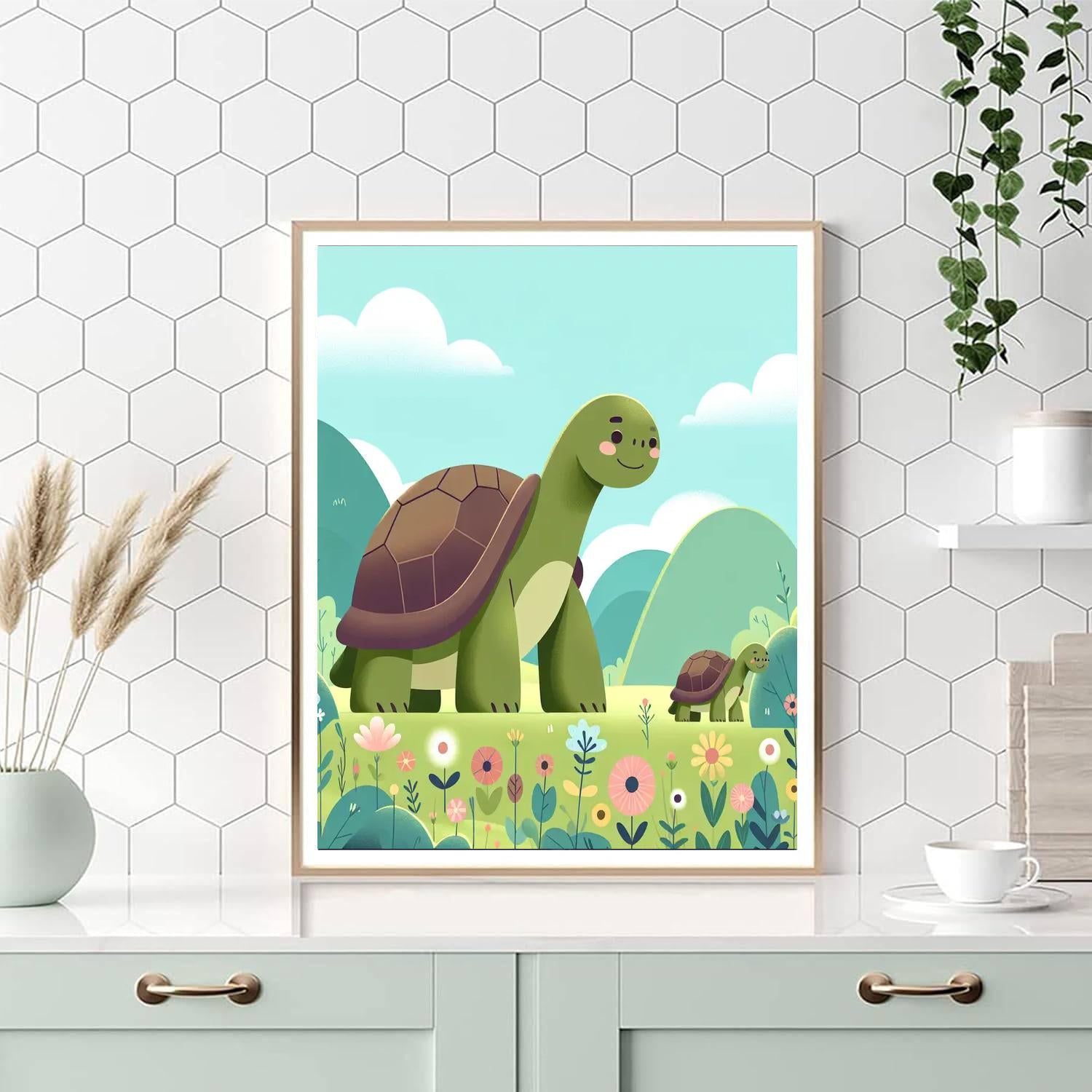 Gentle Giant's Meadow Paint By Numbers Art